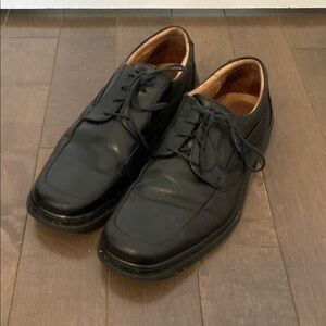 Bostonian Black Leather Oxford Shoes